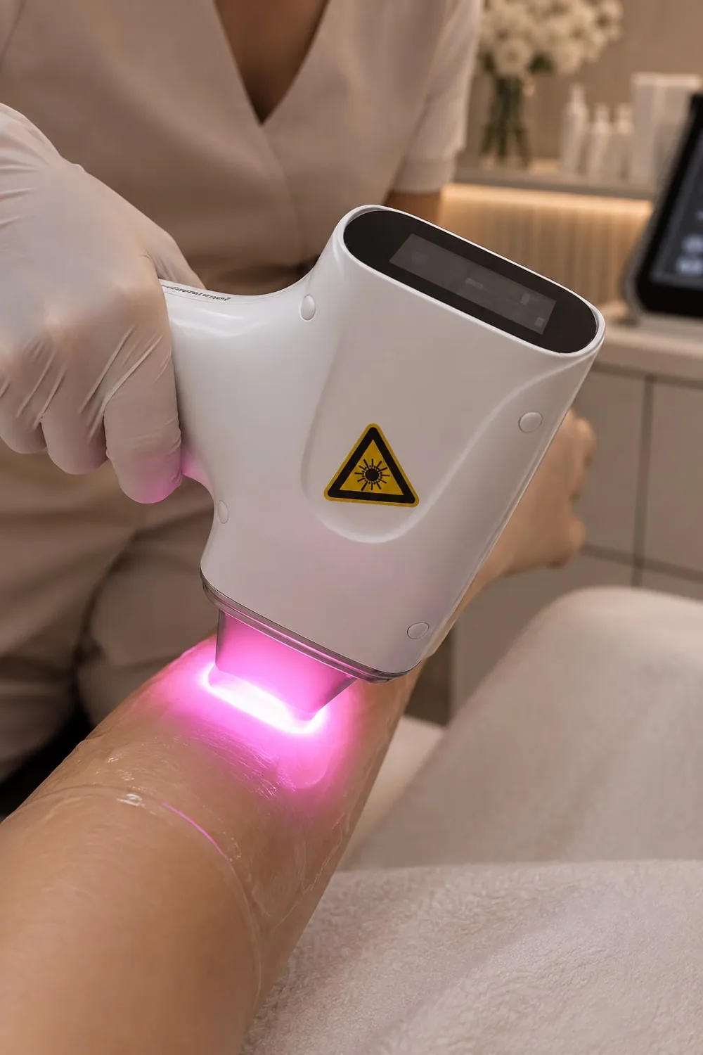 Laser-Haarentfernung am Arm bei Sel’s Aesthetic in Dinslaken